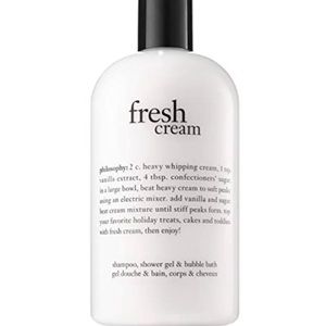 NEW Philosophy Fresh Cream 3in1 shower geL 16oz